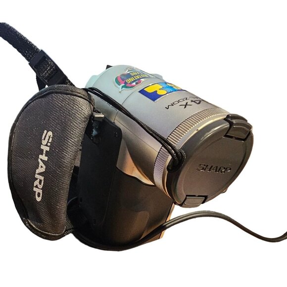 Sharp VL-E680 ViewCam 8 DIS LCD Digital Zoom Camcorder Cord Strap UNTESTED - Picture 5 of 16